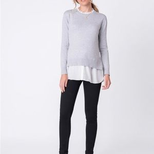 Seraphine maternity and nursing sweater